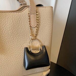 Black Purse Bag Charm